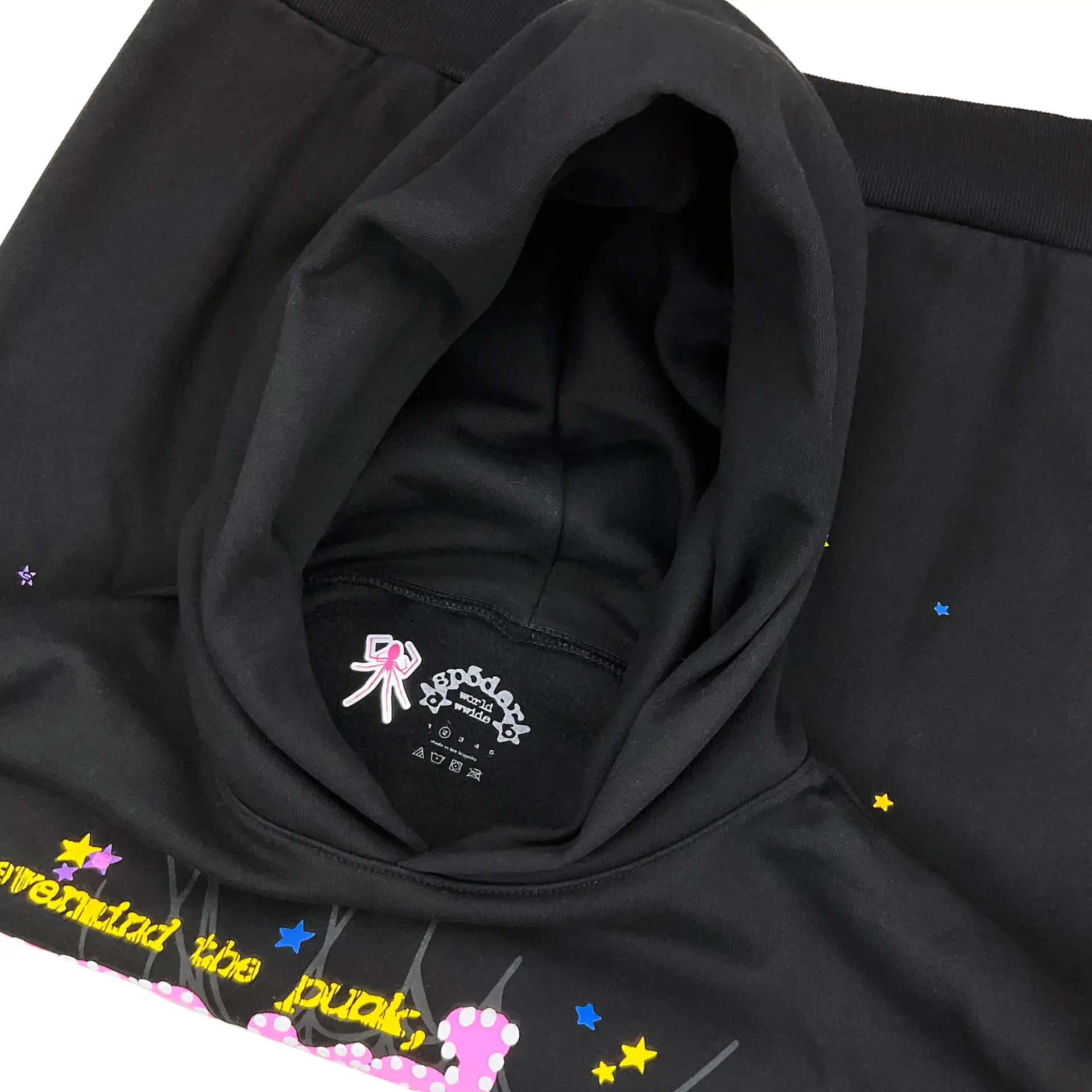 Sp5der P*nk Hoodie ‘Black’
