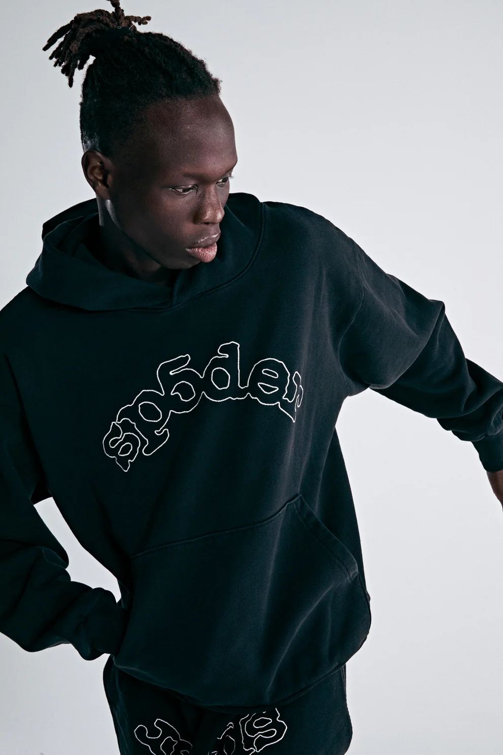 SP5DER OG LOGO HOODIE BLACK