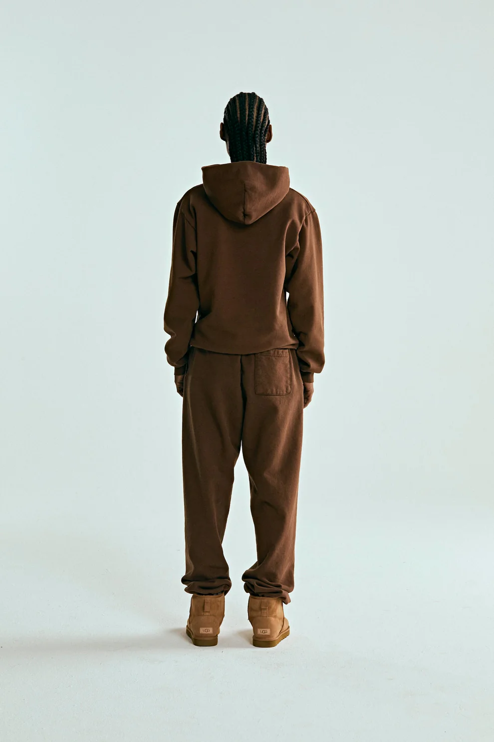 SP5DER OG WEB HOODIE BROWN