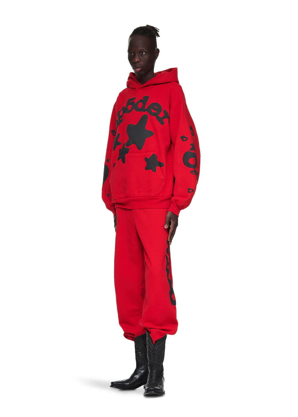 Sp5der Beluga Hoodie Red