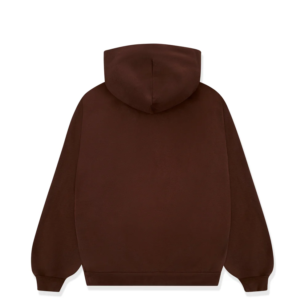 SP5DER OG WEB HOODIE BROWN
