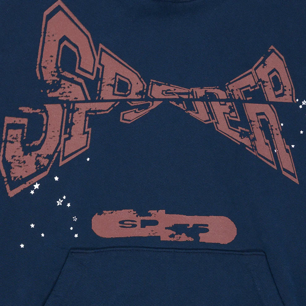 Sp5der Adult Sweatshirt Navy