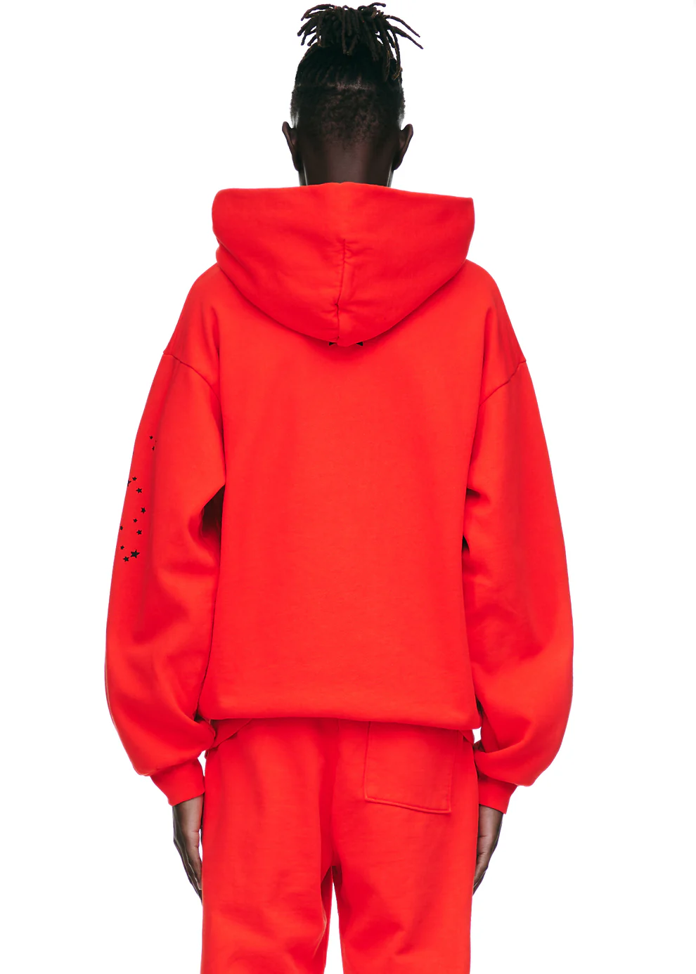 Sp5der P*NK V2 Hoodie Red