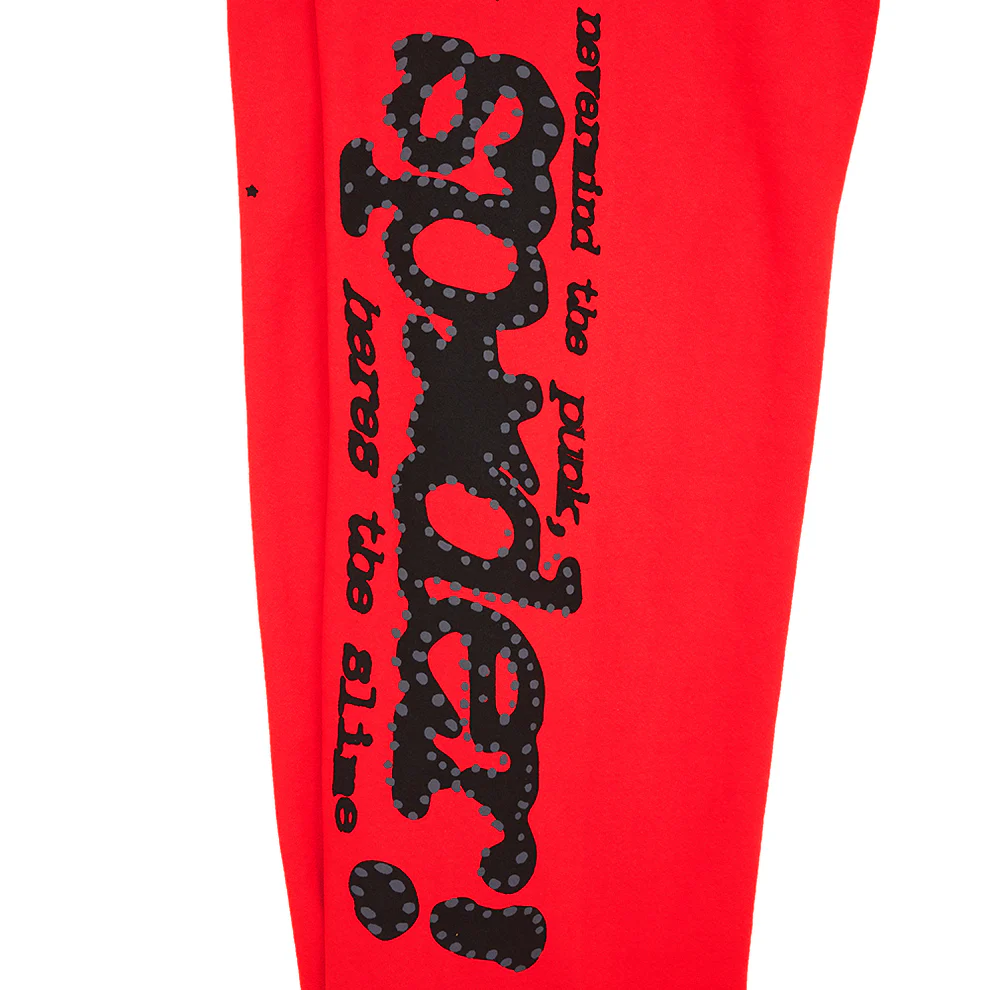 Sp5der P*NK V2 Sweatpant Red