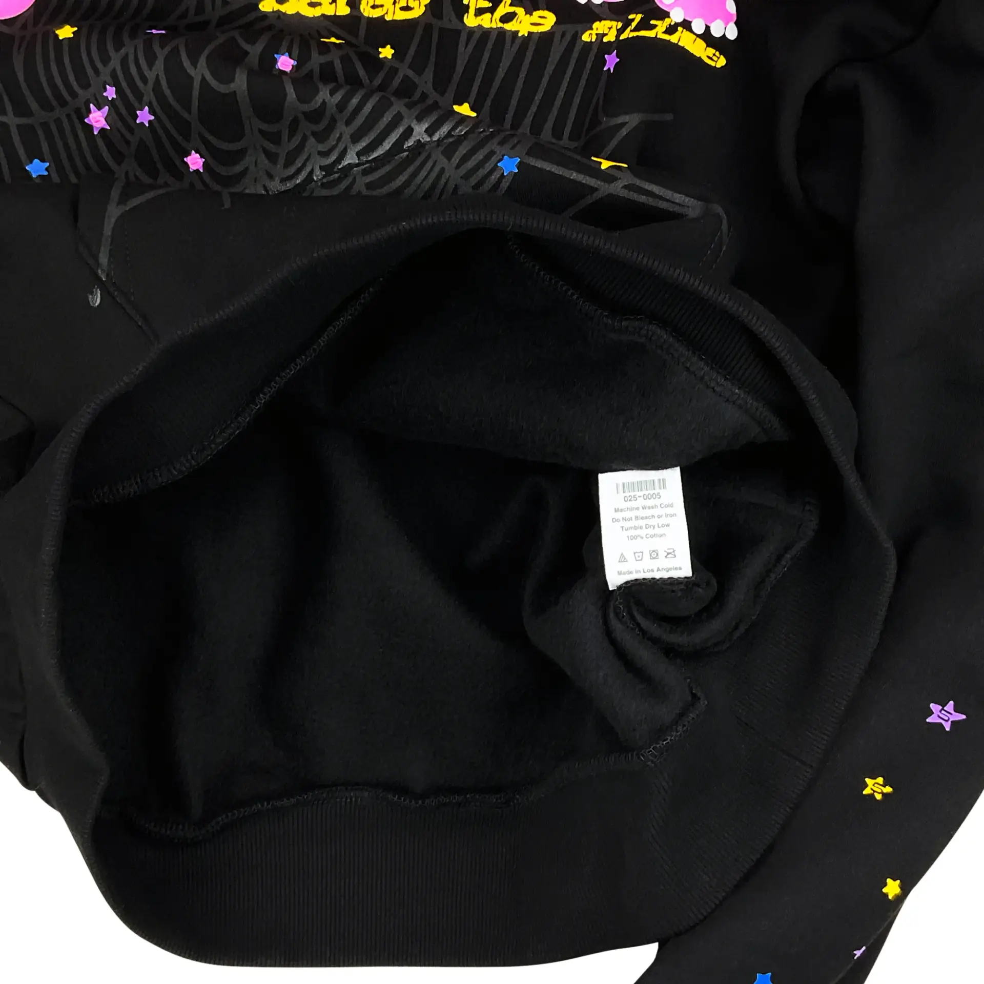Sp5der P*nk Hoodie ‘Black’