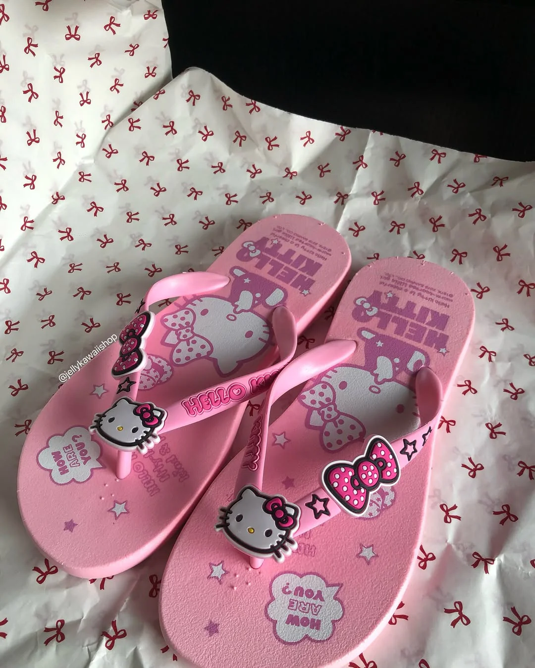Hellokitty Women Beach Summer Casual Flip Flop Sandals