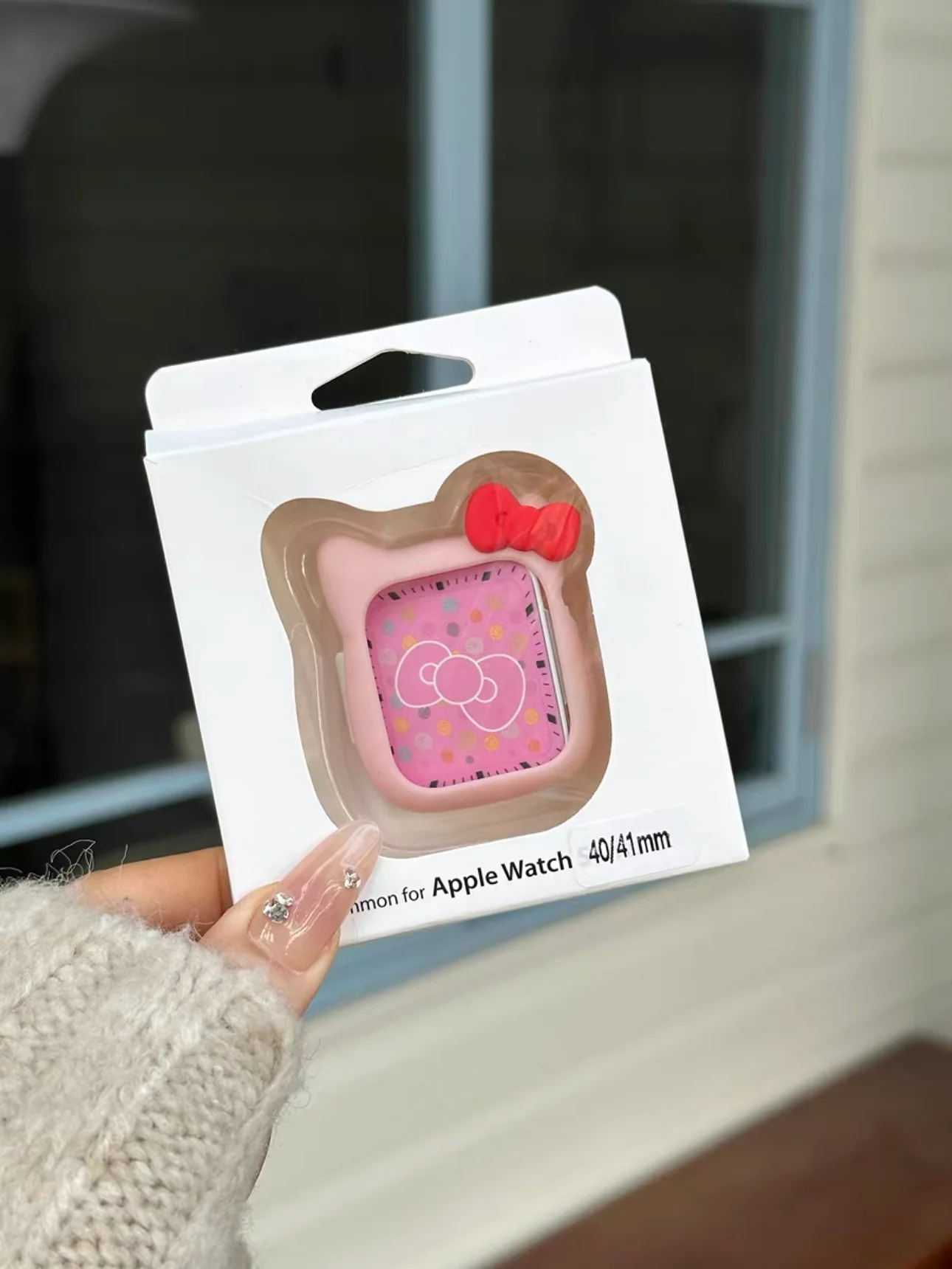 Hellokitty Apple Watch Cover Protective Silicone Cover Bumper Case for Apple Watch