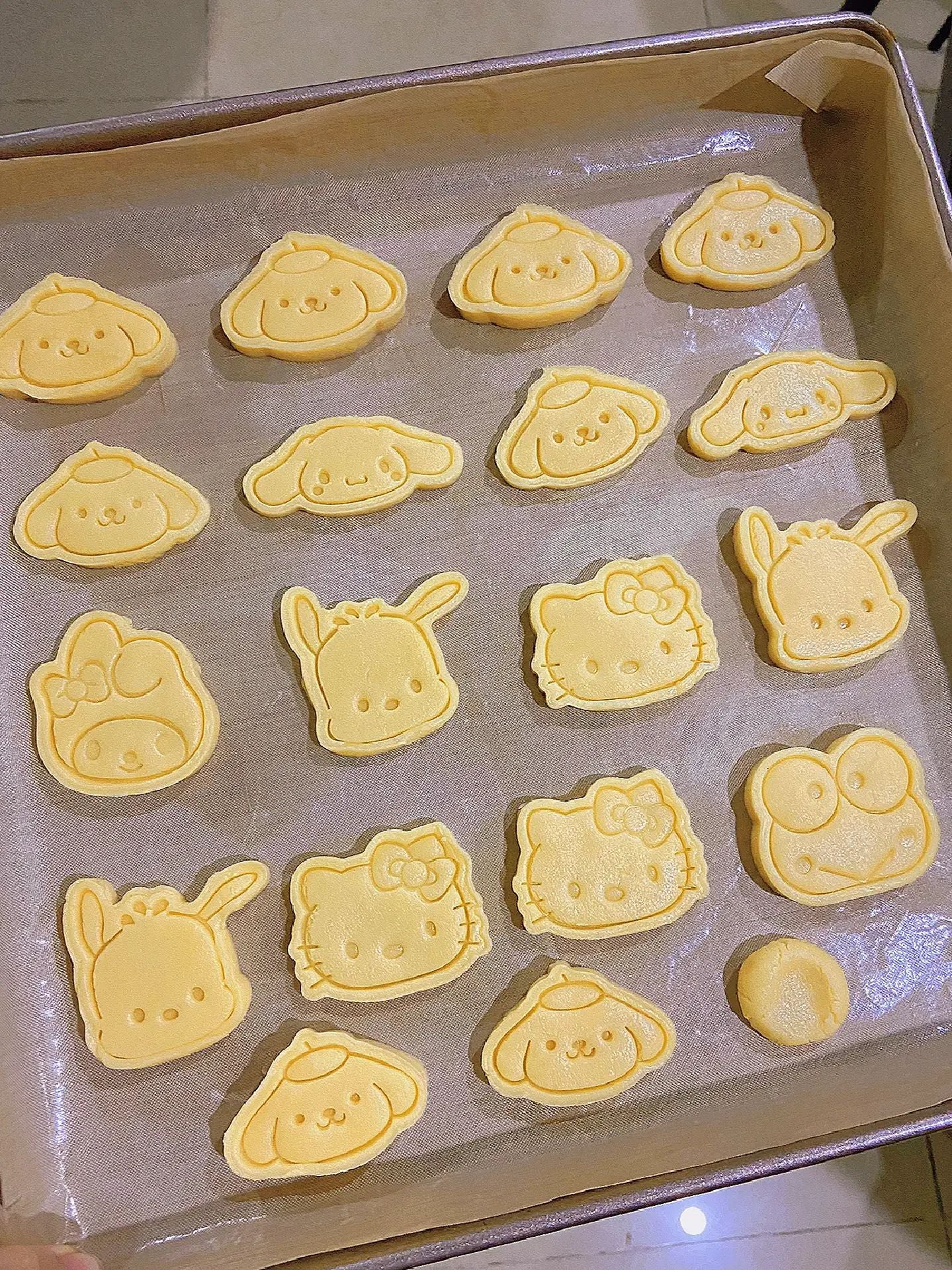 Sanrio Cookie Mold (8 in total）