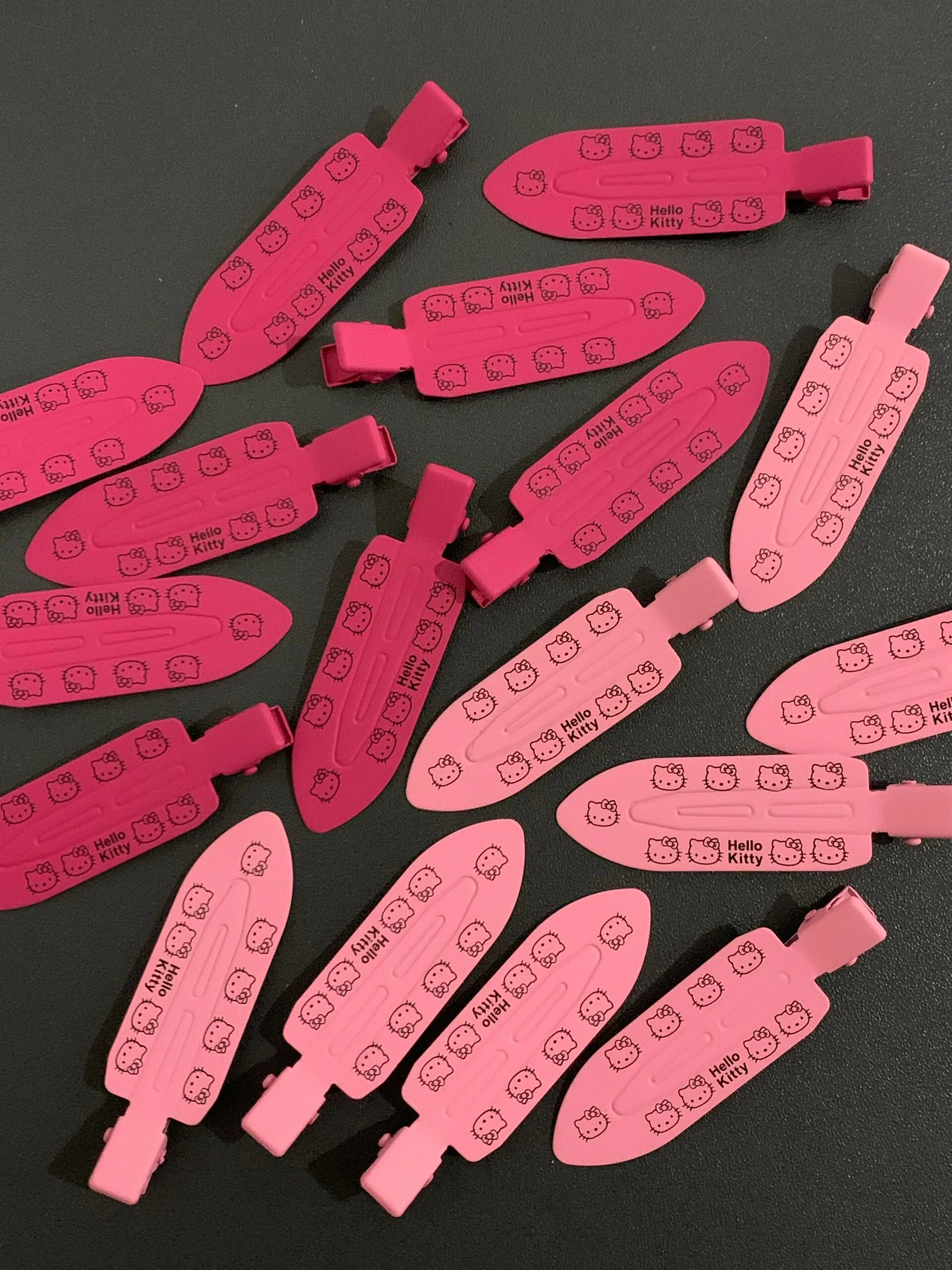 4 PCS KT Cute Pink Y2K Hair Clips Hair Accessories for Women Girls Sweet Bangs Clip Decorative Hair Clips Y2k Accessories