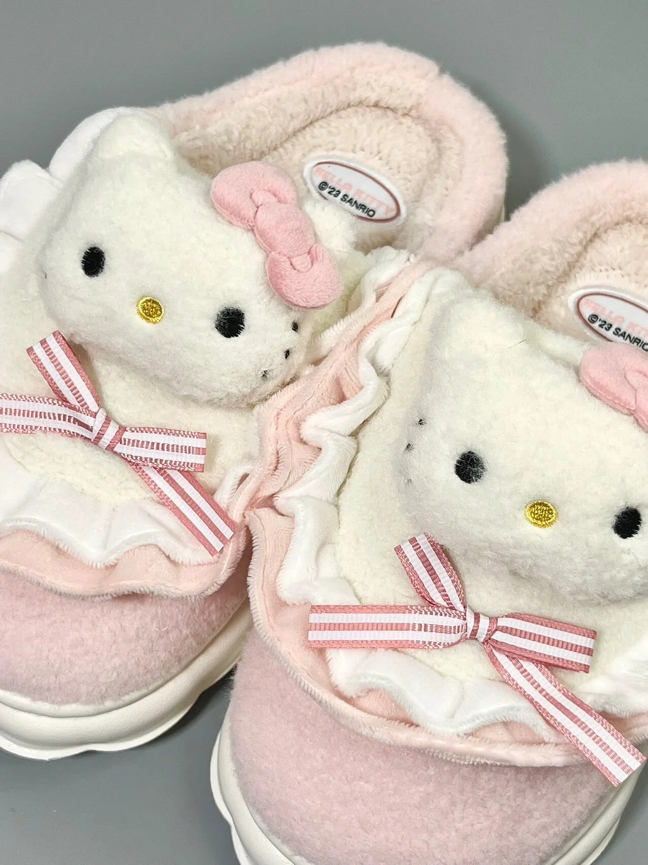 KT Fuzzy Fluffy Slippers Women Kawaii Slippers for Women Fluffy Kawaii House Slippers Cute Slippers