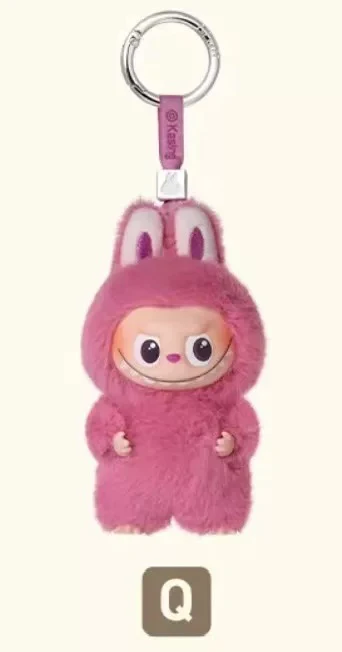 Mini Labubu Pin for Love Series Vinyl Plush Pendant Blind Box