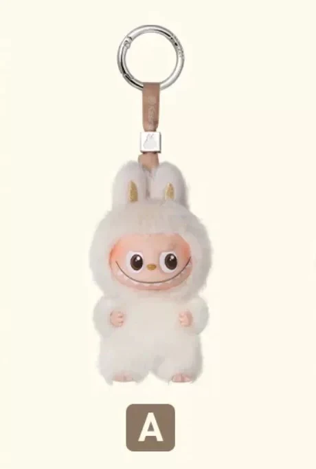 Mini Labubu Pin for Love Series Vinyl Plush Pendant Blind Box