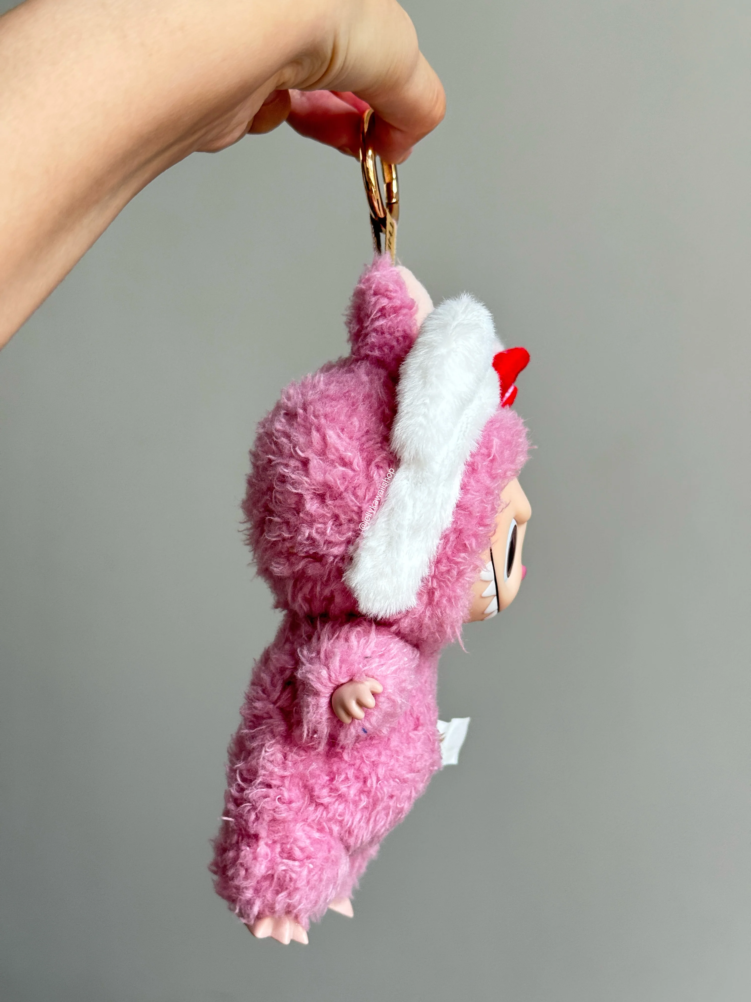 Sanrio Plush hair band 17cm Doll Clothes Suitable for 17cm Labubu Plushies Keychain Accessories