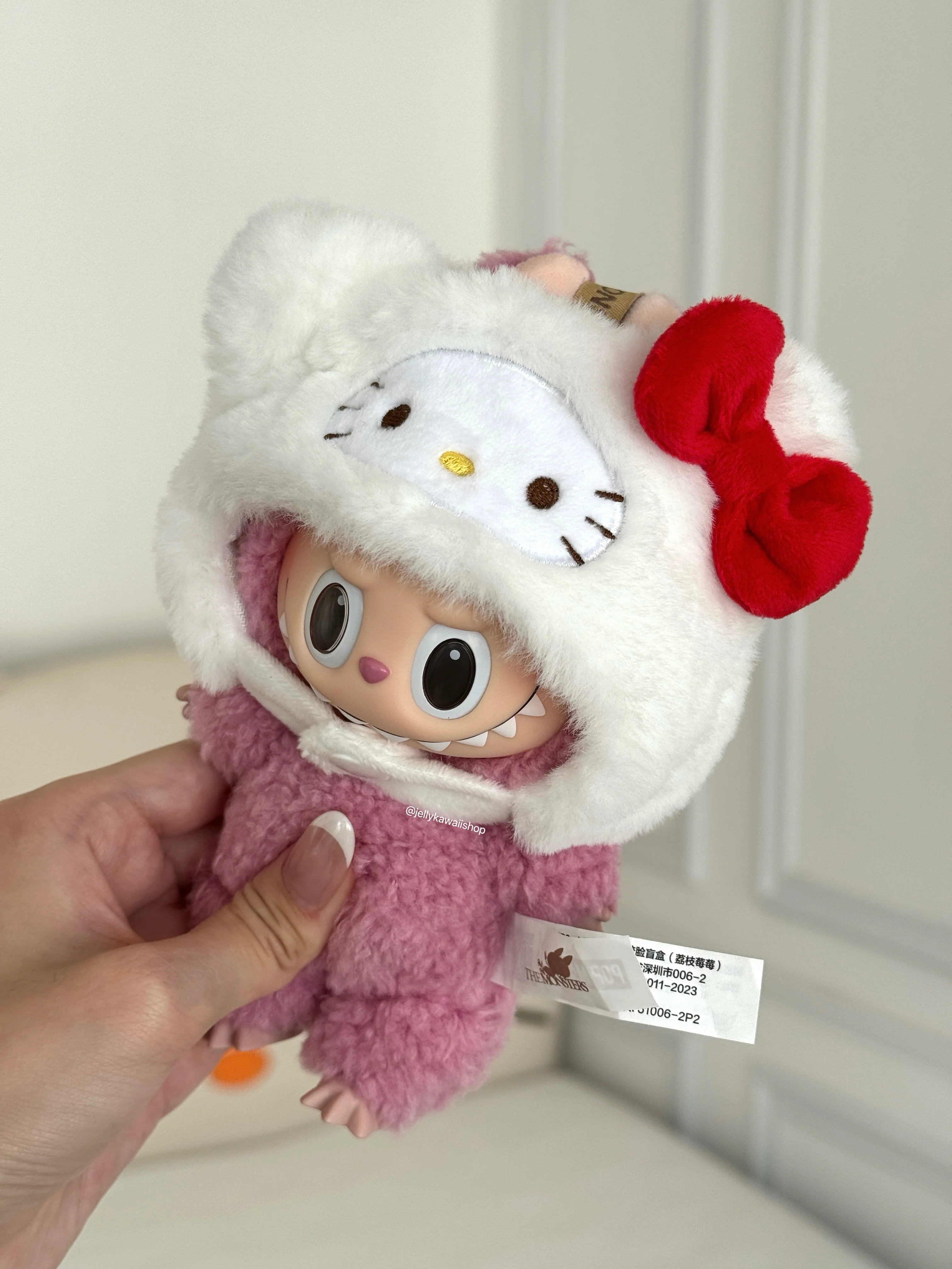 Sanrio Plush Hat Clothing Accessories (NO DOLL) Cute Clothes for Labubu Dress up Unique Style