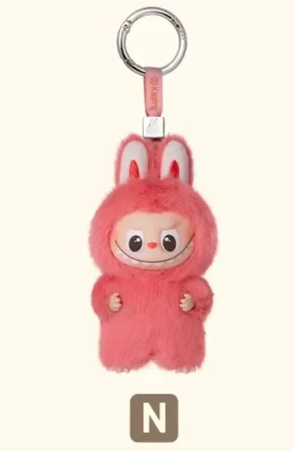 Mini Labubu Pin for Love Series Vinyl Plush Pendant Blind Box