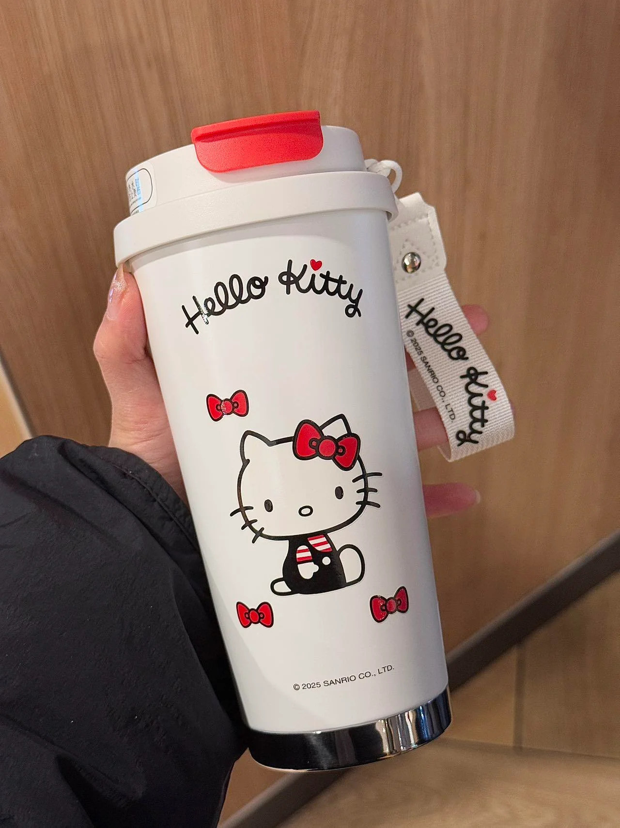 Sanrio 18oz Tumbler Stainless Steel Vacuum Insulated Coffee Travel Mug with Lid Thermal Cup for Outdoor