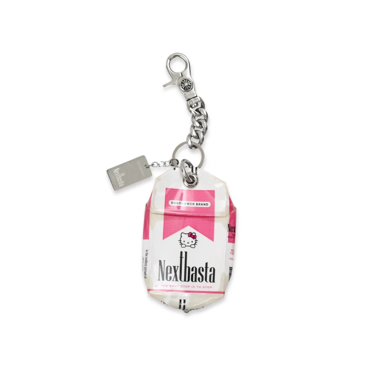 Hello Kitty Creative Handmade Empty Cigarette Pack Pendant Necklace Accessory Bag Charm