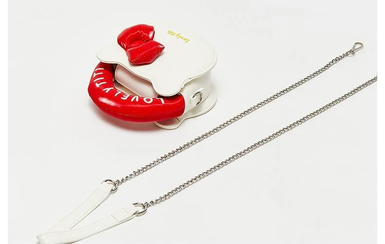 Hellokitty Shape Small Top Handle Bags Mini Purses Handbags Mini Crossbody Purse