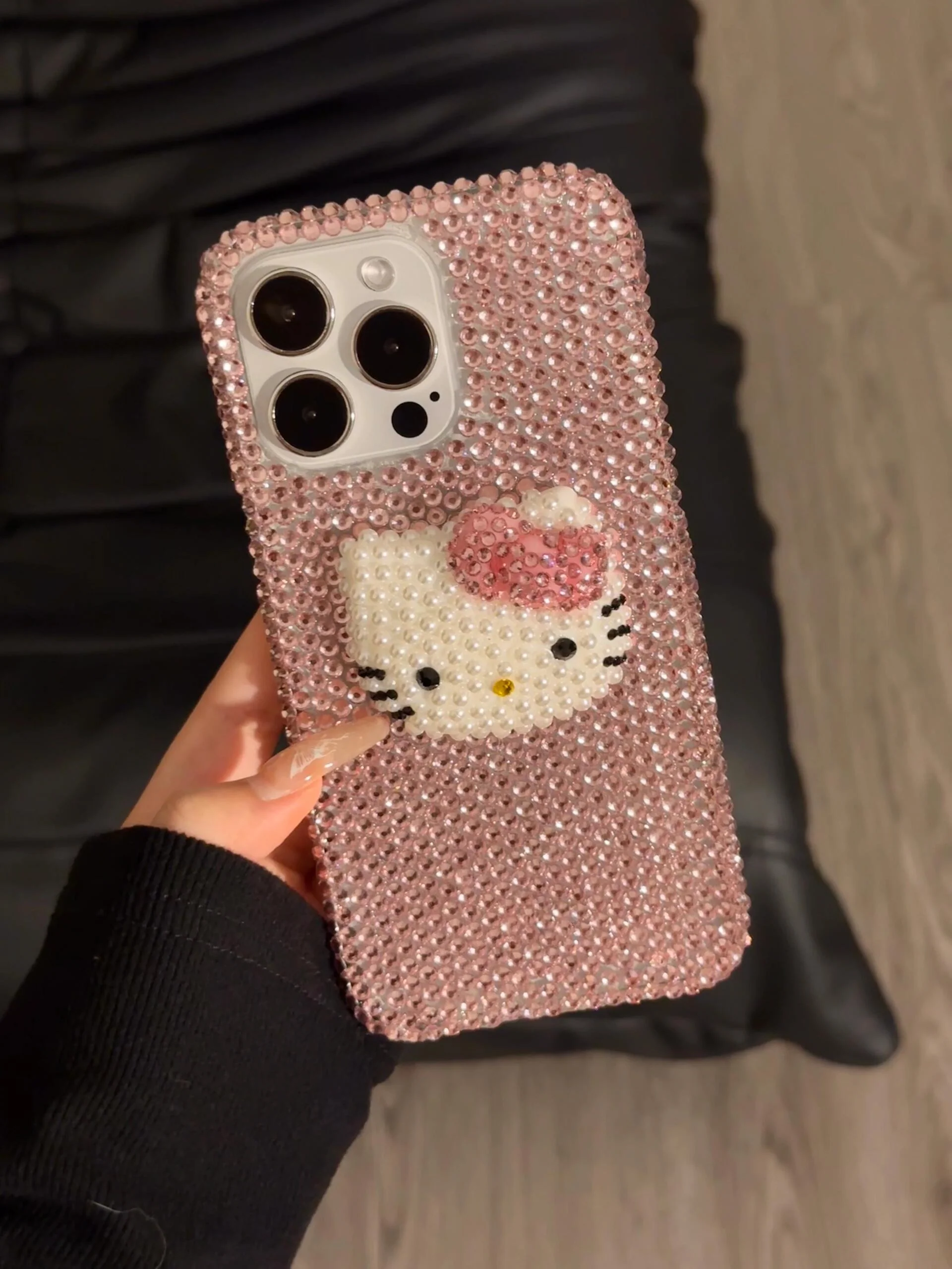 Hellokitty Handmade Diamond Rhinestone Phone Case