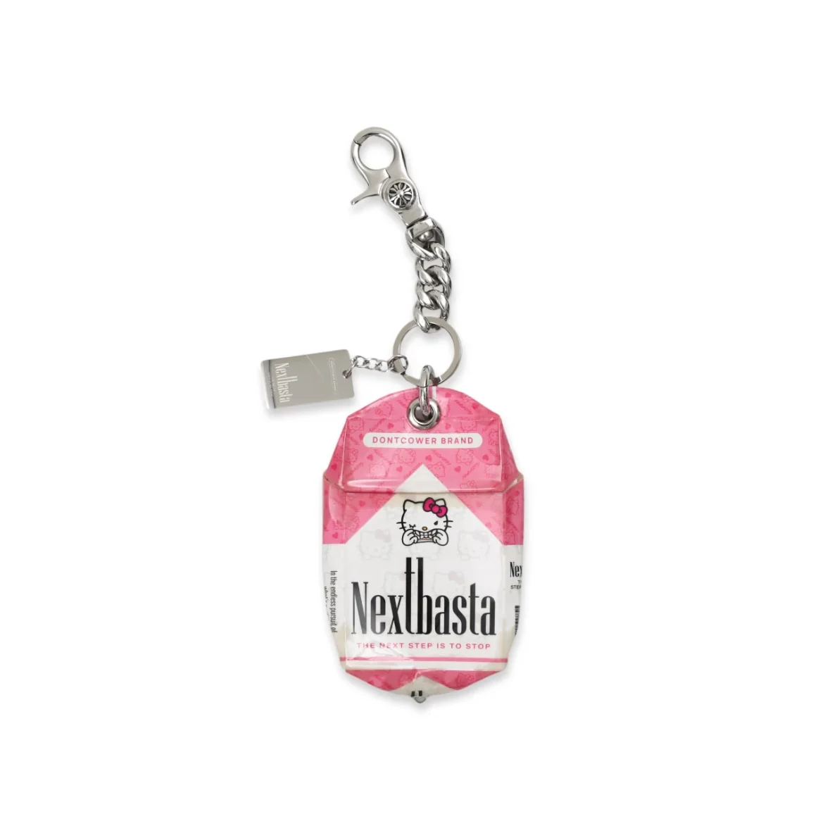 Hello Kitty Creative Handmade Empty Cigarette Pack Pendant Necklace Accessory Bag Charm