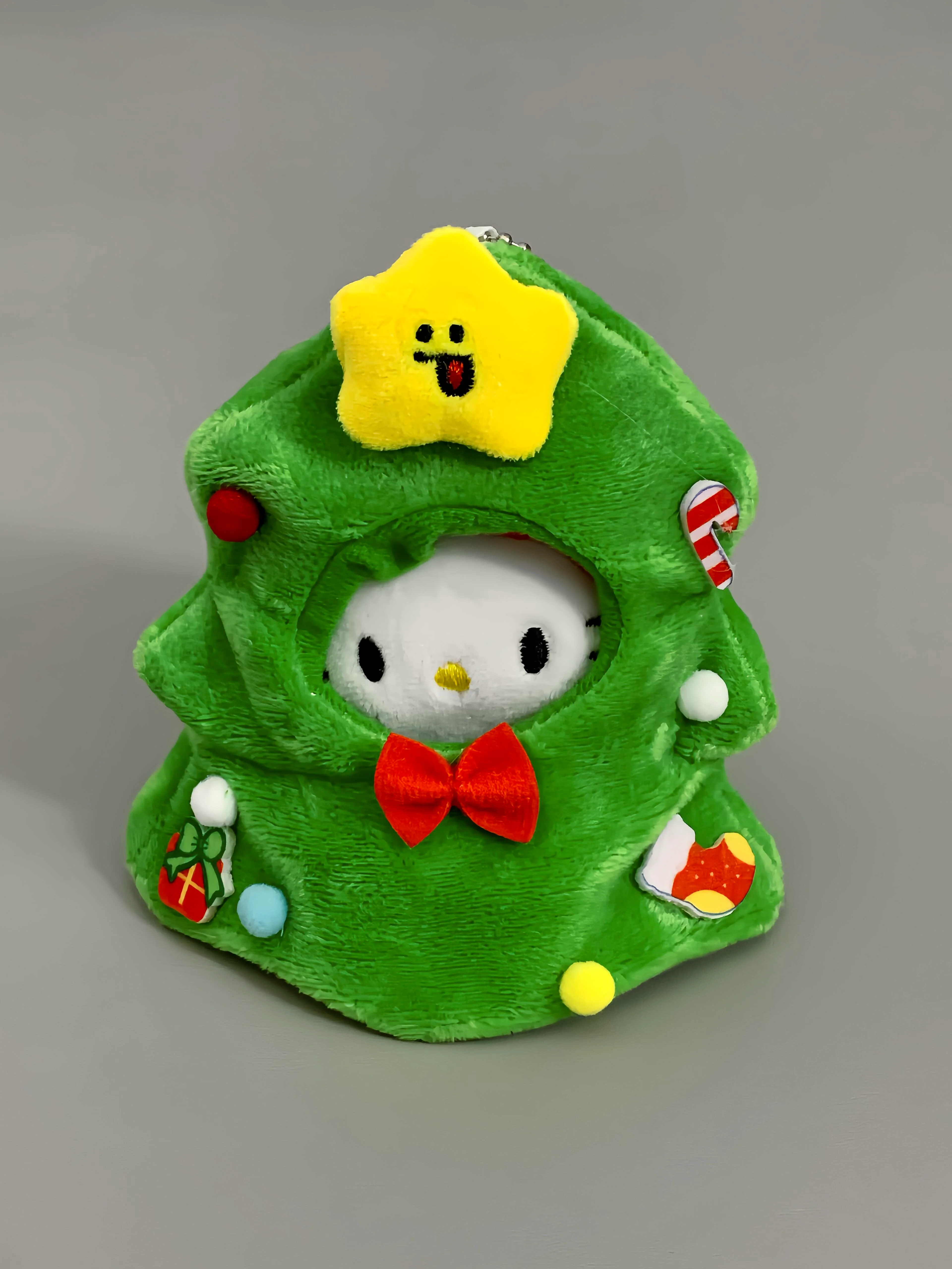 HelloKitty Christmas Plushie Keychain