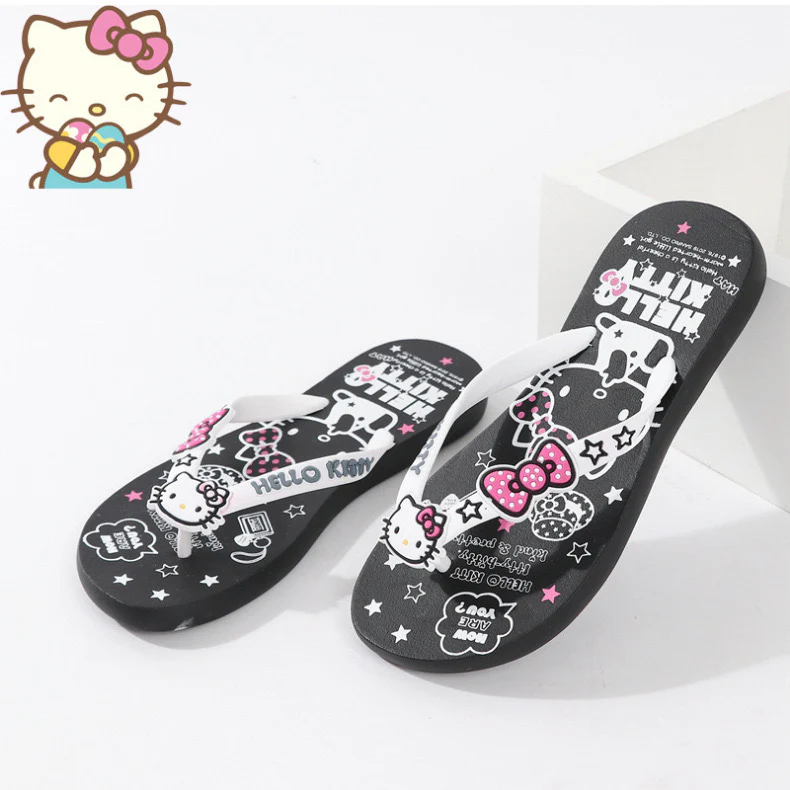 Hellokitty Women Beach Summer Casual Flip Flop Sandals