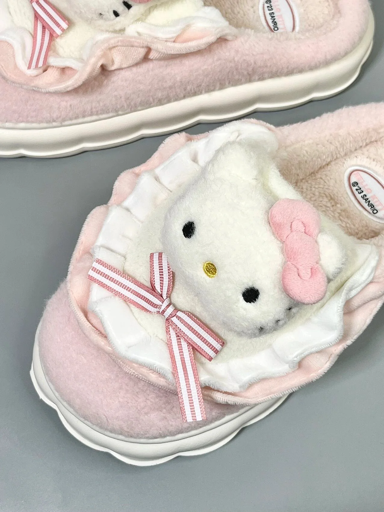 KT Fuzzy Fluffy Slippers Women Kawaii Slippers for Women Fluffy Kawaii House Slippers Cute Slippers