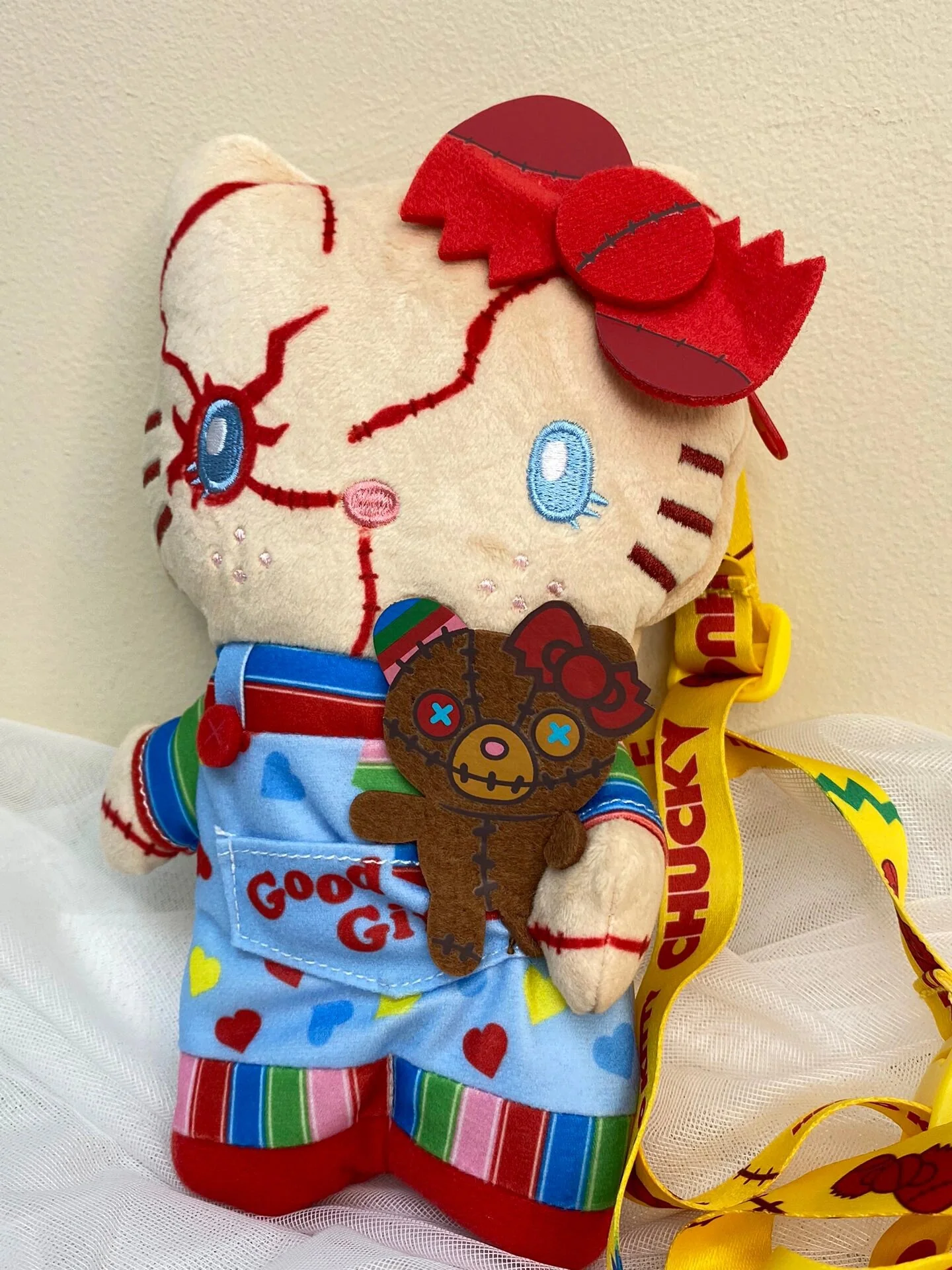 KT Chucky Halloween Sanrio Plush Bag｜Universal Studios Halloween Gifts
