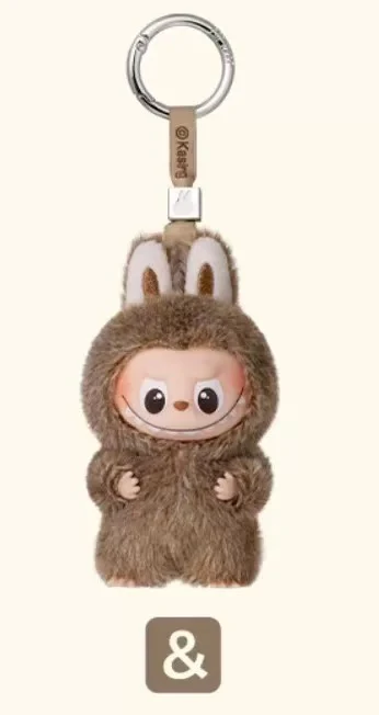 Mini Labubu Pin for Love Series Vinyl Plush Pendant Blind Box