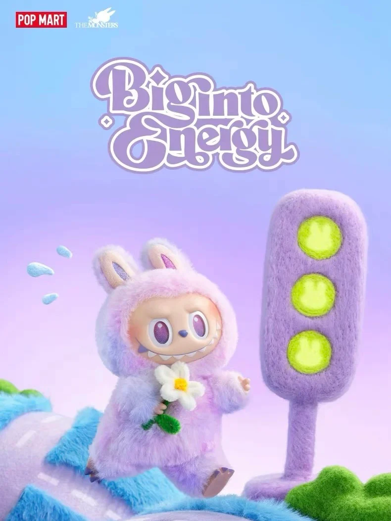 Labubu THE MONSTERS Big into Energy Series-Vinyl Plush Pendant Blind Box