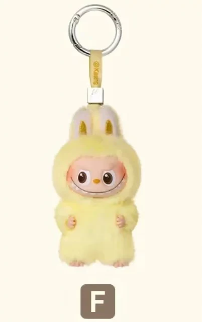 Mini Labubu Pin for Love Series Vinyl Plush Pendant Blind Box