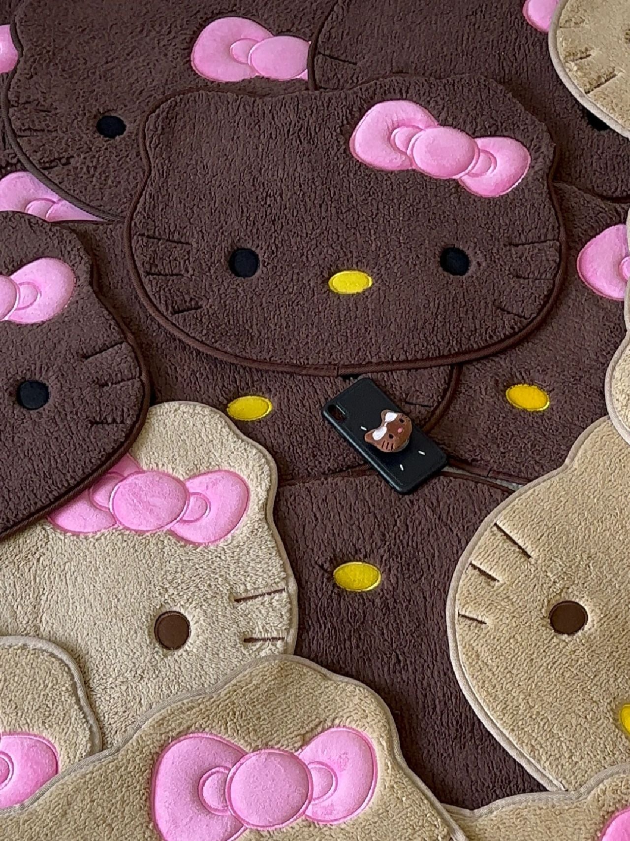 KT Shaped Bathroom Rugs,  Machine Washable Bathroom Mats, Ultra Soft & Absorbent Bath Rugs, 18.9x22.8 Inch Shower Bathtub Bedroom Living Room Gift