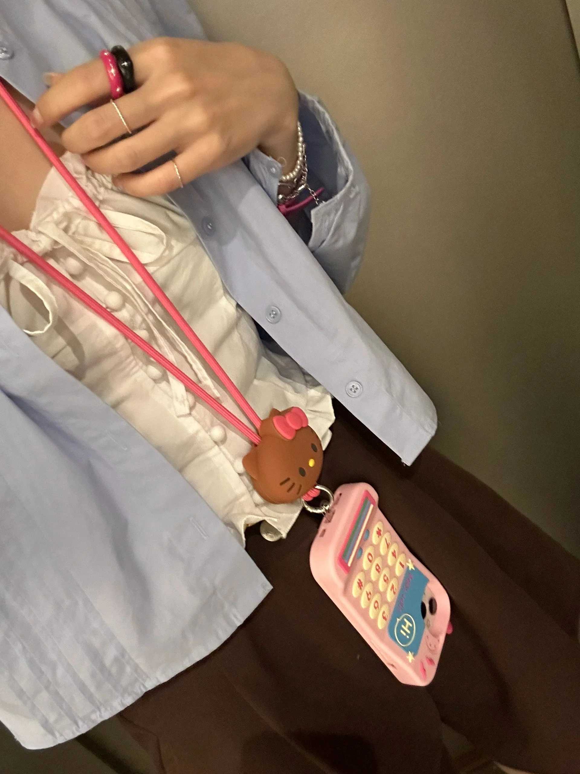 Sanrio Phone Lanyard Strap, Universal Cell Phone Lanyard Neck Chain, Phone Tether Safety Strap Compatible with Most Smartphones