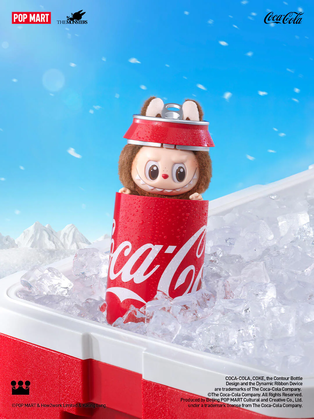 Labubu Coca Cola Vinyl Face Blind Box