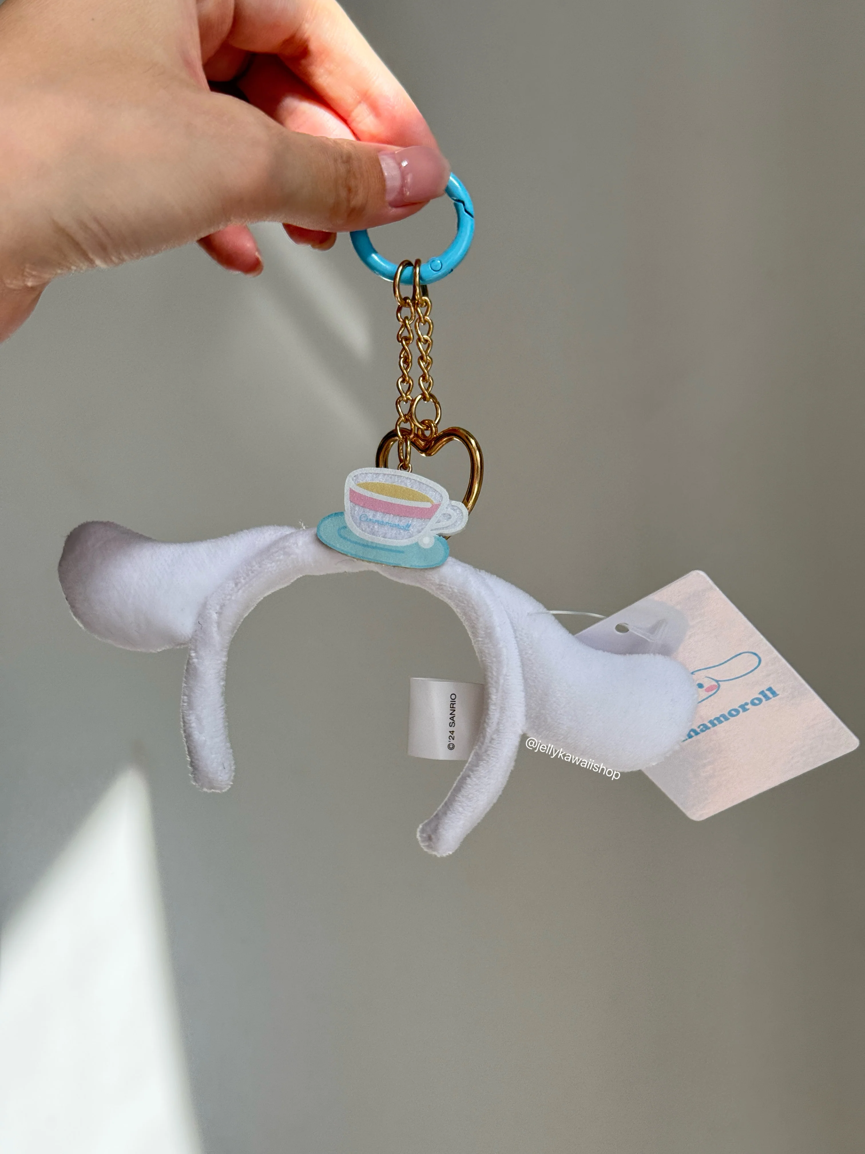 Sanrio Plush hair band 17cm Doll Clothes Suitable for 17cm Labubu Plushies Keychain Accessories