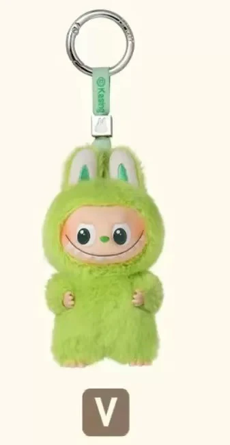 Mini Labubu Pin for Love Series Vinyl Plush Pendant Blind Box