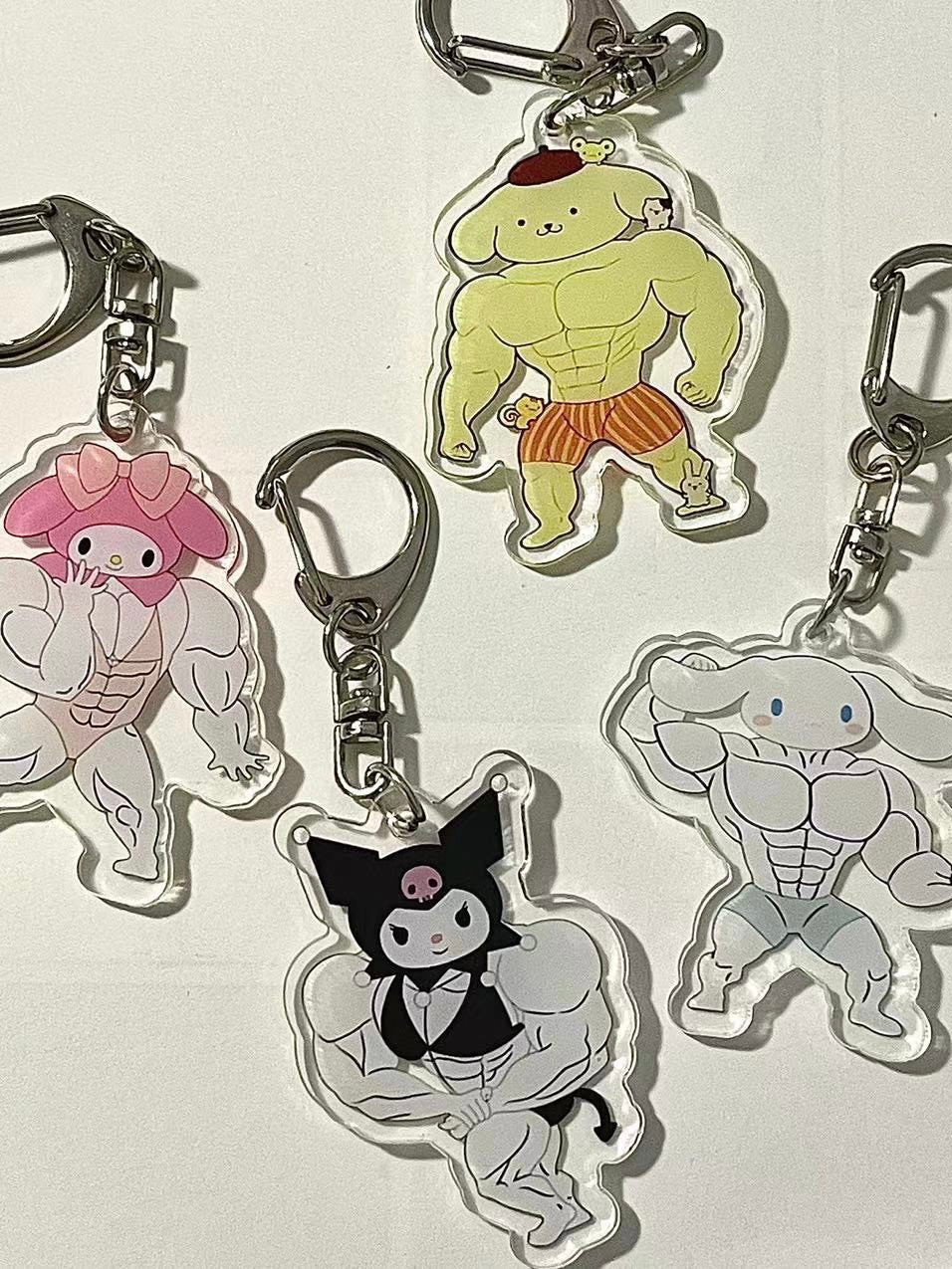 Sanrio Funny Keychain