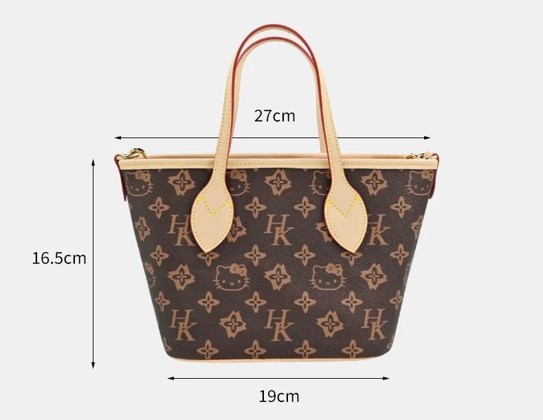 Hellokitty Crossbody Purses and Handbags for Women PU Leather Tote Top Handle Satchel Shoulder Bags