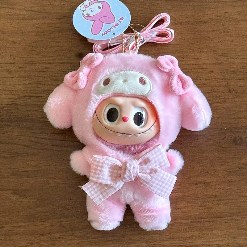 Sanrio Crossbody Bag 17cm Doll Clothes Suitable for 17cm Labubu Plushies Accessories