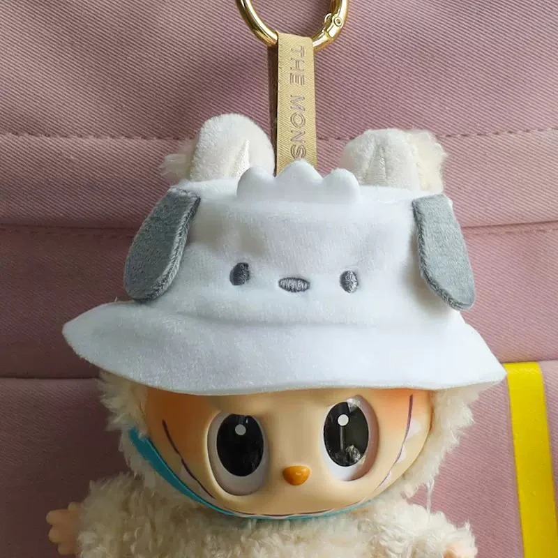 Sanrio Hat 17cm Doll Clothes Suitable for 17cm Labubu Plushies Keychain Accessories