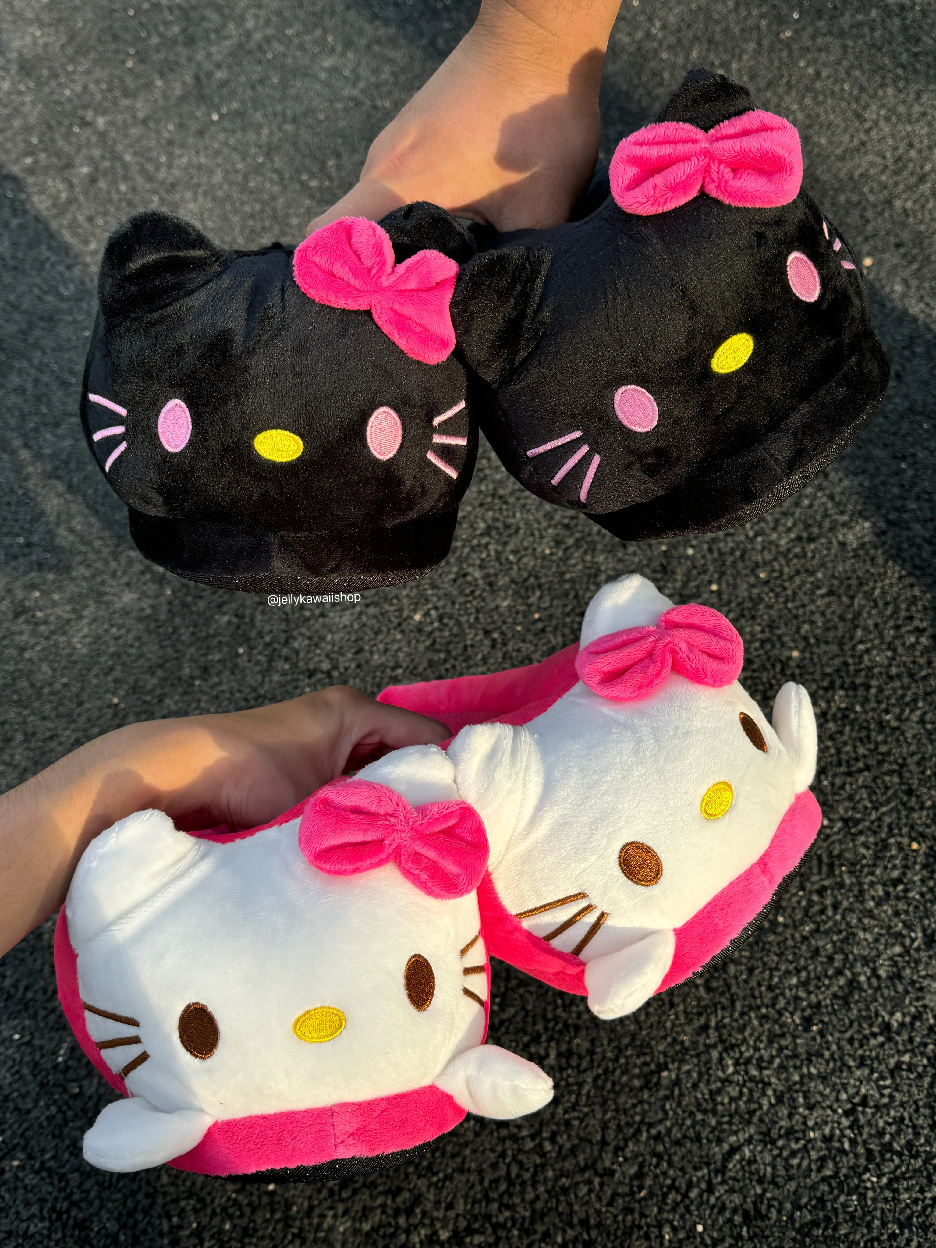 Hellokitty Cute Slippers Interesting Comfortable Furry Slippers Soft Plush Winter season Keep warm Home Slippers
