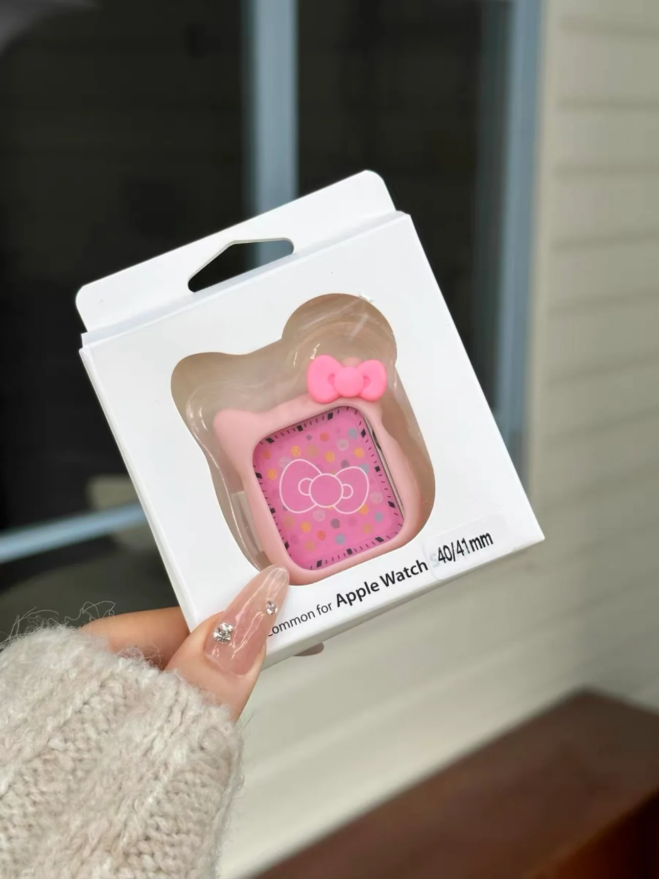 Hellokitty Apple Watch Cover Protective Silicone Cover Bumper Case for Apple Watch