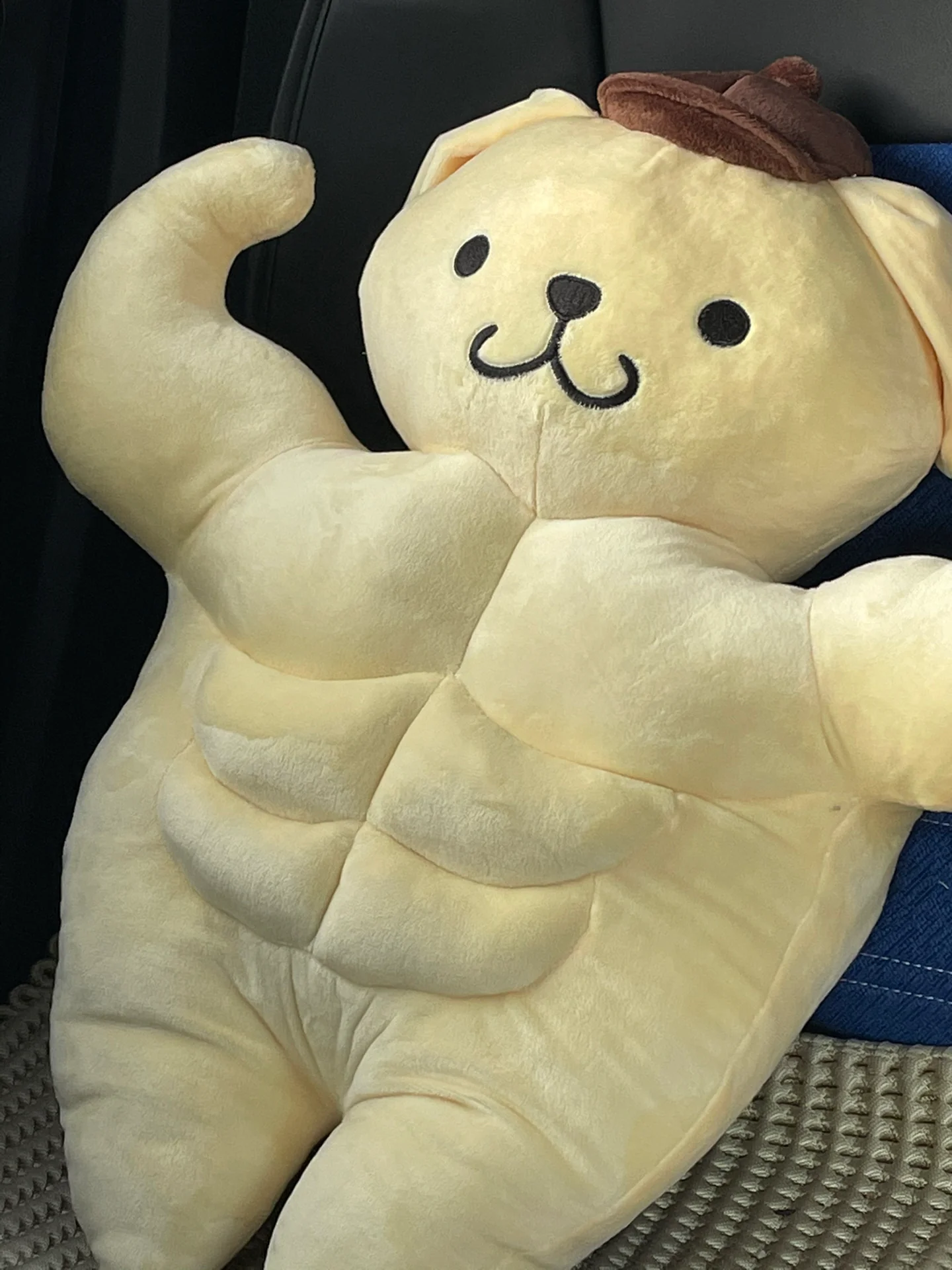 KT Tan Funny Plush Toys, Cute Cartoon Pillow, Creative Gift