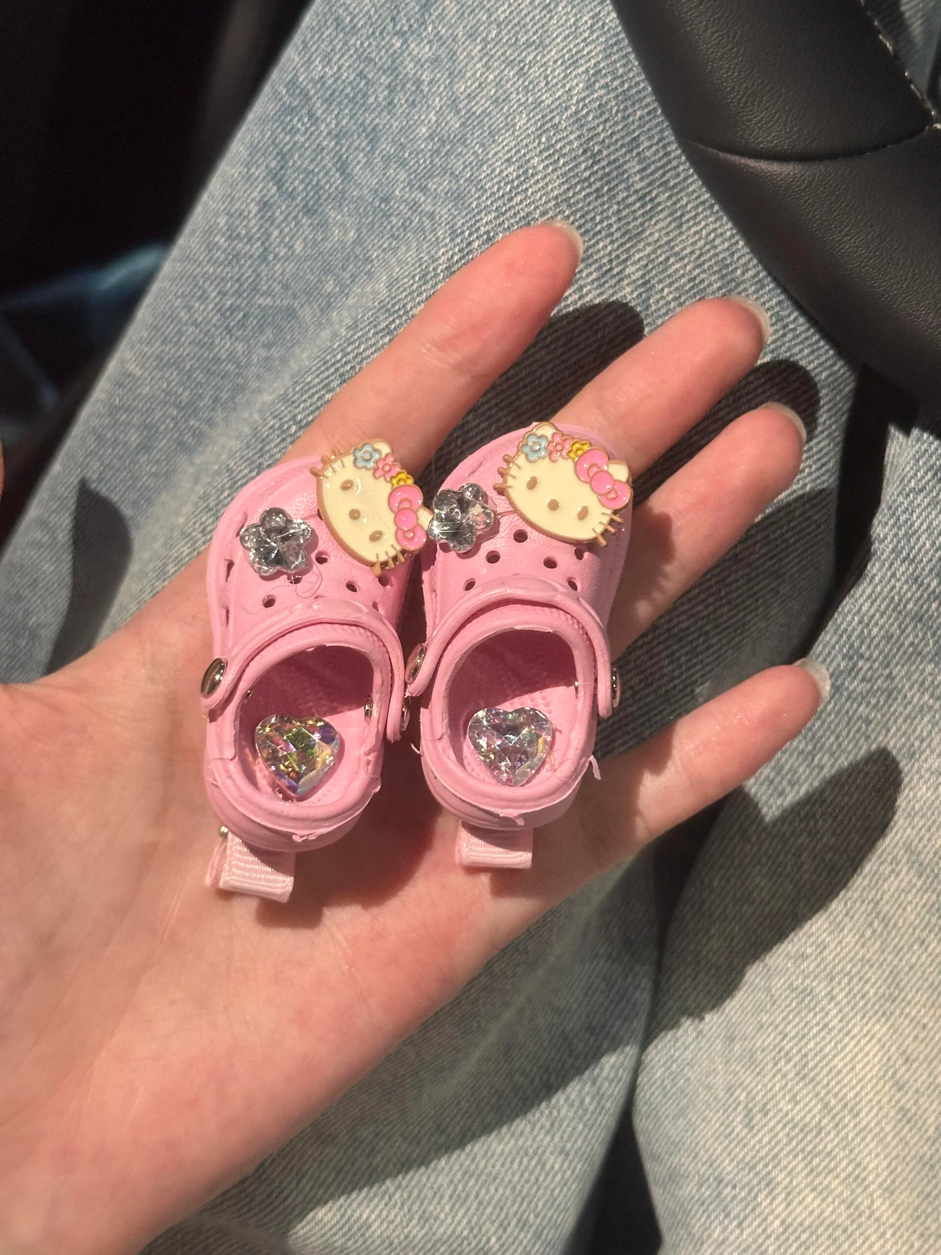 Hellokitty Mini Crocs Handmade Accessories Hairpins