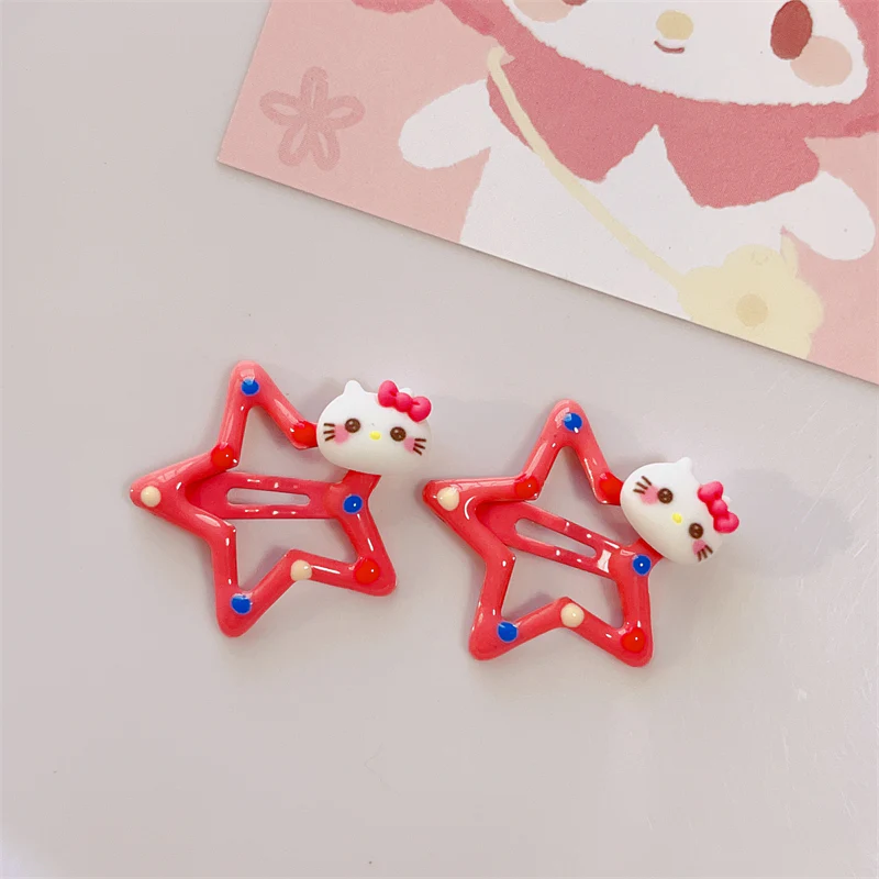Sanrio Hair clips｜12 Count (Pack of 1)