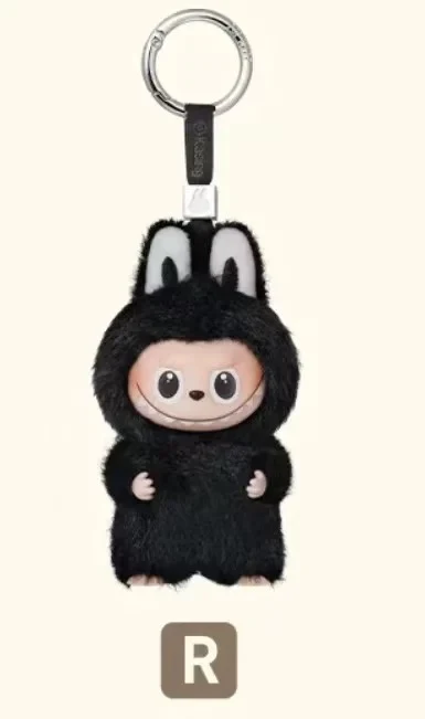 Mini Labubu Pin for Love Series Vinyl Plush Pendant Blind Box