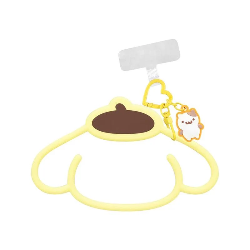 Sanrio Multi-ring Slicone Bracelet Phone Charm Phone Lanyard with Tether Tab Phone Chain Strap Hands-Free Wrist Strap