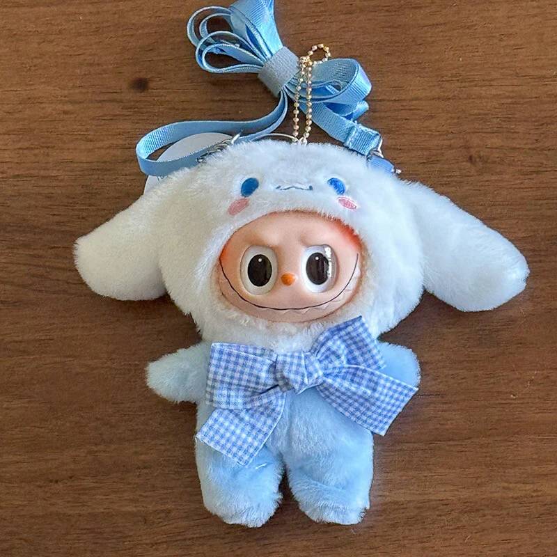 Sanrio Crossbody Bag 17cm Doll Clothes Suitable for 17cm Labubu Plushies Accessories