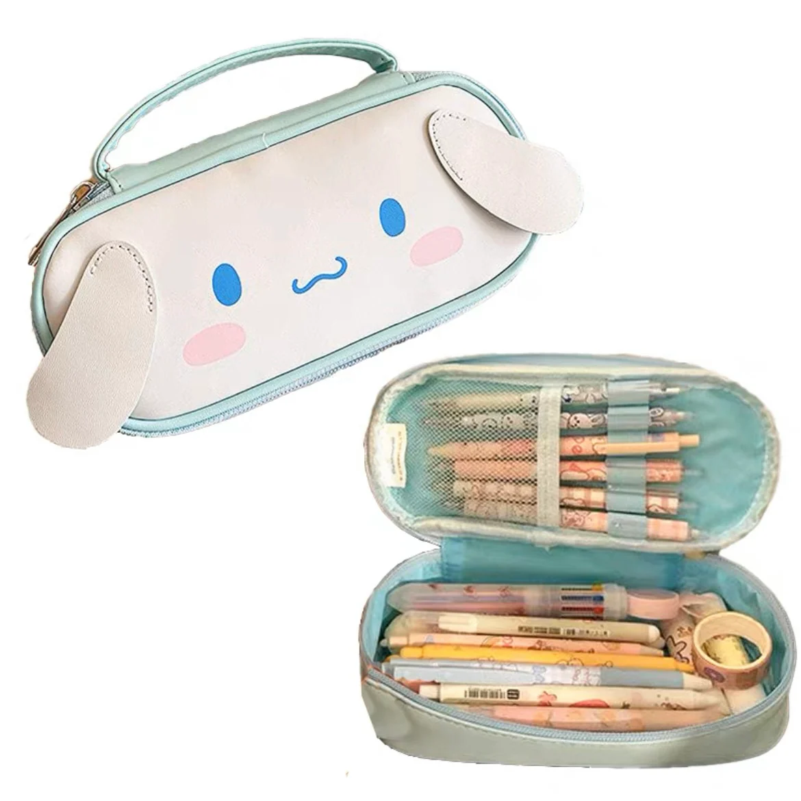 Sanrio Pencil Case Makeup Organizer Storage Makeup Bag Girls Case Bags
