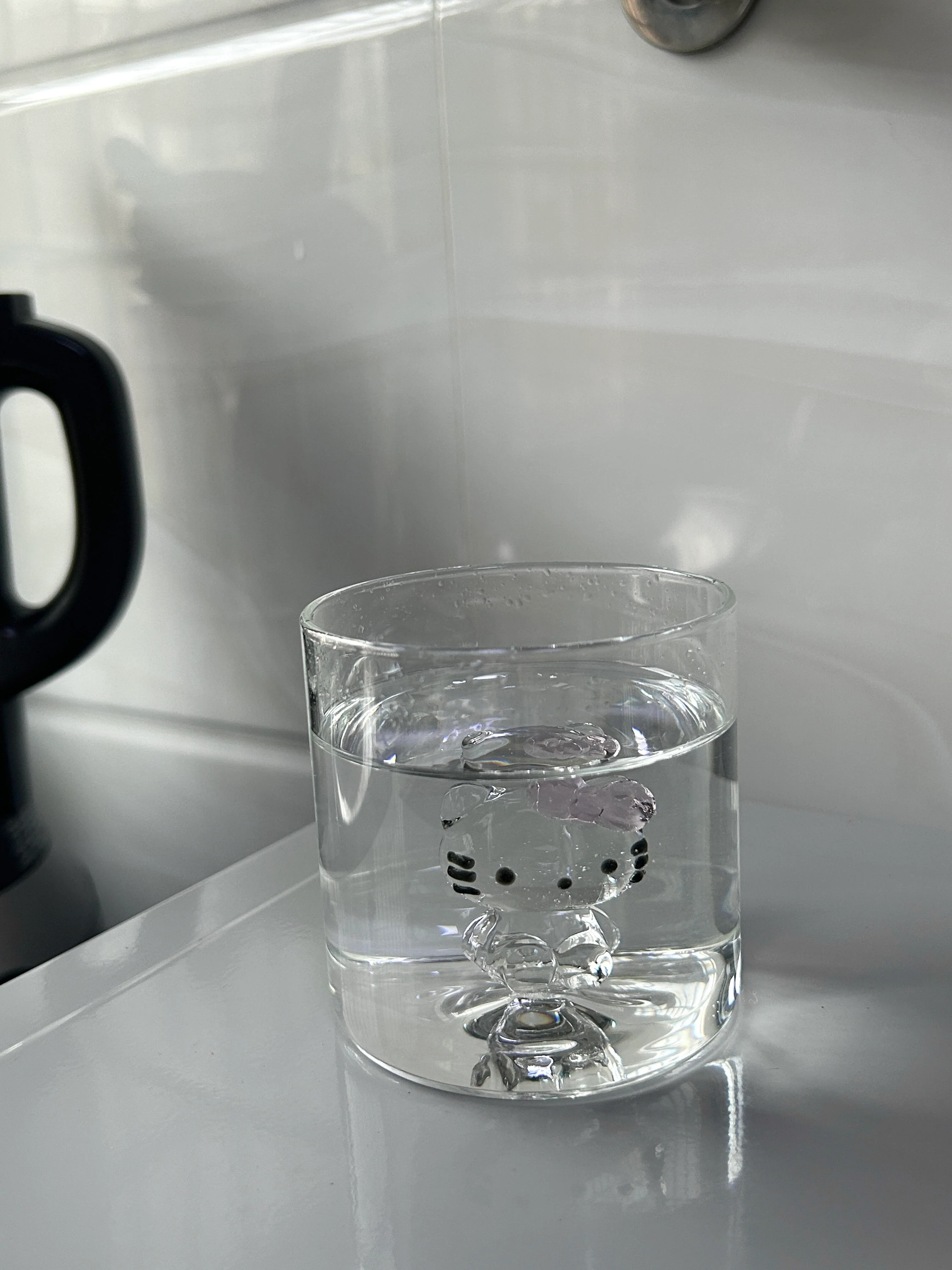 3D Hellokitty Glasses Drinking Glasses Coffee Cup